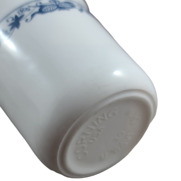 Corningware USA Old Town Blue Coffee Mugs Cups Set of 4 Corelle Dining - Picture 13 of 13